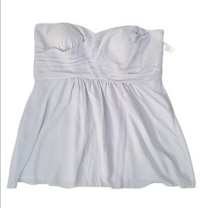 NWT Weddington Way Lily Strapless Chiffon Dress